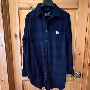 Carhartt tunic length flannel